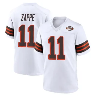 Bailey Zappe Youth Cleveland Browns Nike 1946 Collection Alternate Jersey - Game White