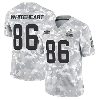 Blake Whiteheart Youth Cleveland Browns 2024 Salute to Service Jersey - Limited Arctic Camo