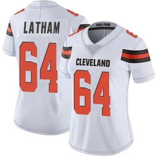 Brady Latham Women's Cleveland Browns Nike Vapor Untouchable Jersey - Limited White