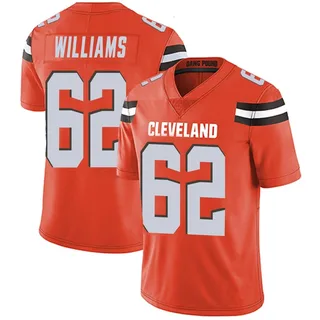 Bucky Williams Youth Cleveland Browns Nike Alternate Vapor Untouchable Jersey - Limited Orange