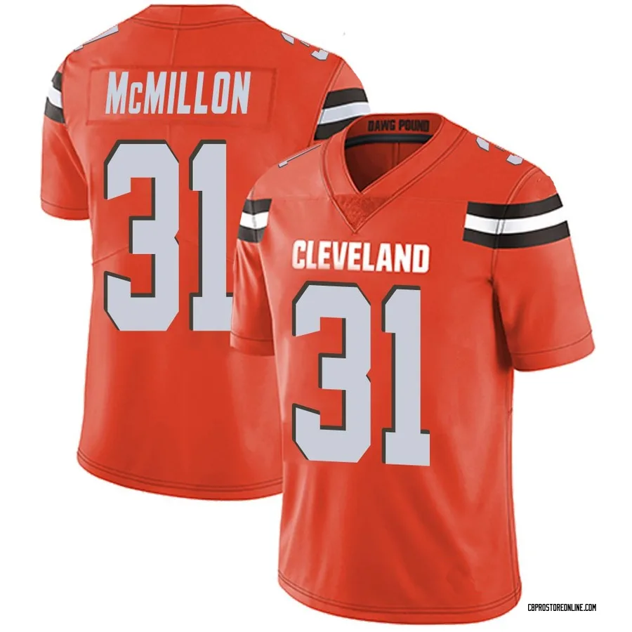 Donovan McMillon Youth Cleveland Browns Nike Alternate Vapor Untouchable Jersey - Limited Orange
