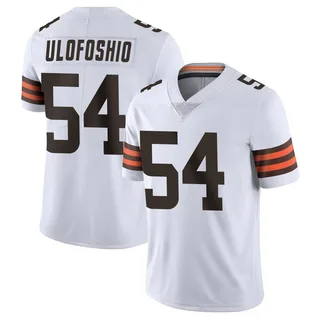 Edefuan Ulofoshio Men's Cleveland Browns Nike Vapor Untouchable Jersey - Limited White