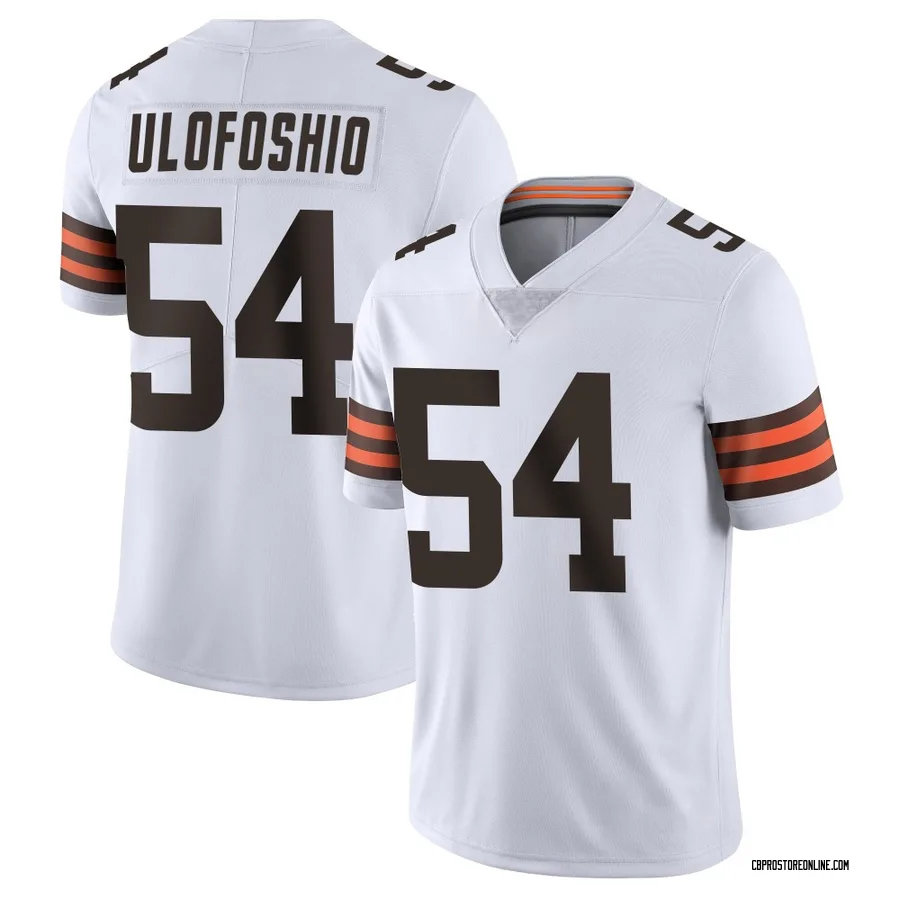 Edefuan Ulofoshio Men's Cleveland Browns Nike Vapor Untouchable Jersey - Limited White