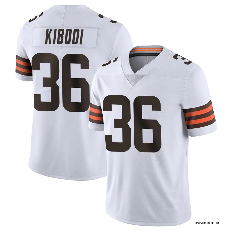 Jacob Kibodi Youth Cleveland Browns Nike Vapor Untouchable Jersey - Limited White