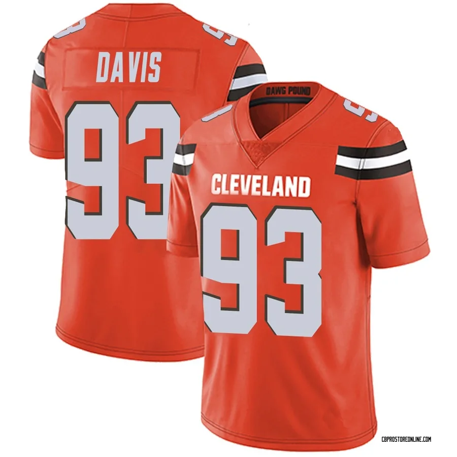 Kalia Davis Youth Cleveland Browns Nike Alternate Vapor Untouchable Jersey - Limited Orange