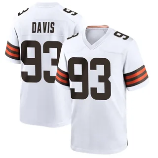 Kalia Davis Youth Cleveland Browns Nike Jersey - Game White