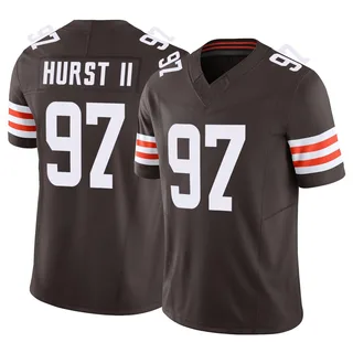 Maurice Hurst II Youth Cleveland Browns Nike Vapor F.U.S.E. Jersey - Limited Brown
