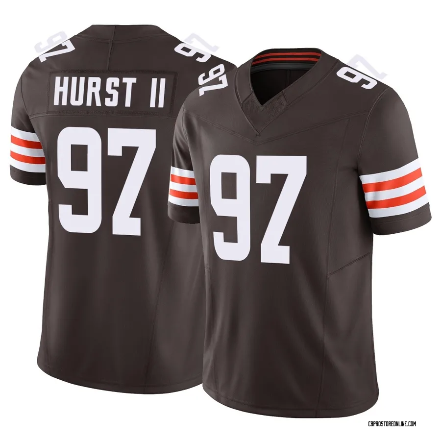 Maurice Hurst II Youth Cleveland Browns Nike Vapor F.U.S.E. Jersey - Limited Brown