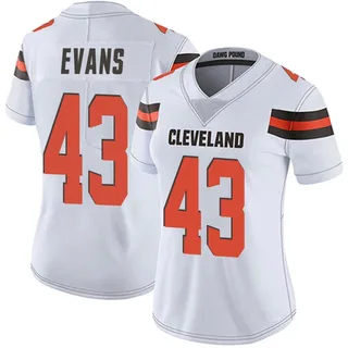 Nate Evans Women's Cleveland Browns Nike Vapor Untouchable Jersey - Limited White