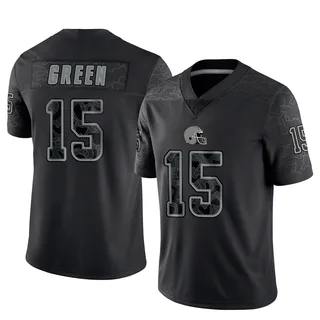 Taylen Green Youth Cleveland Browns Nike Reflective Jersey - Limited Black