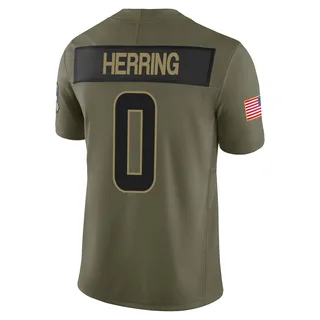 Tyron Herring Youth Cleveland Browns Nike 2025 Salute to Service Jersey - Limited Olive